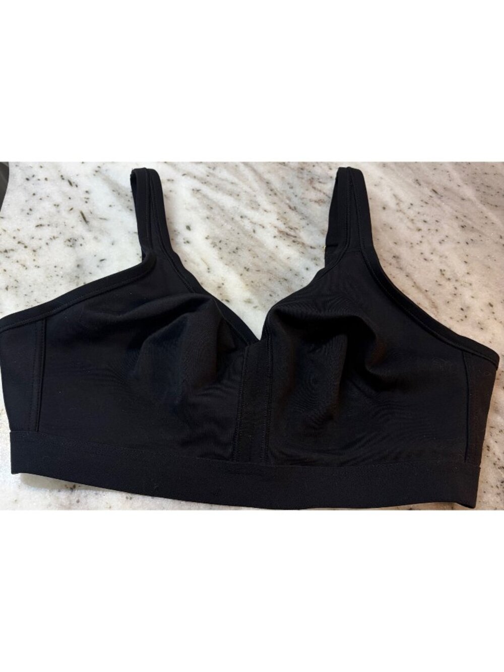 SOMA Size 36D Embraceable FC 79984 Wireless Bra BLACK Wire-Free